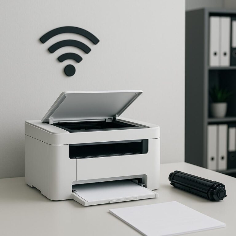 dlaczego drukarka nie widzi sieci?