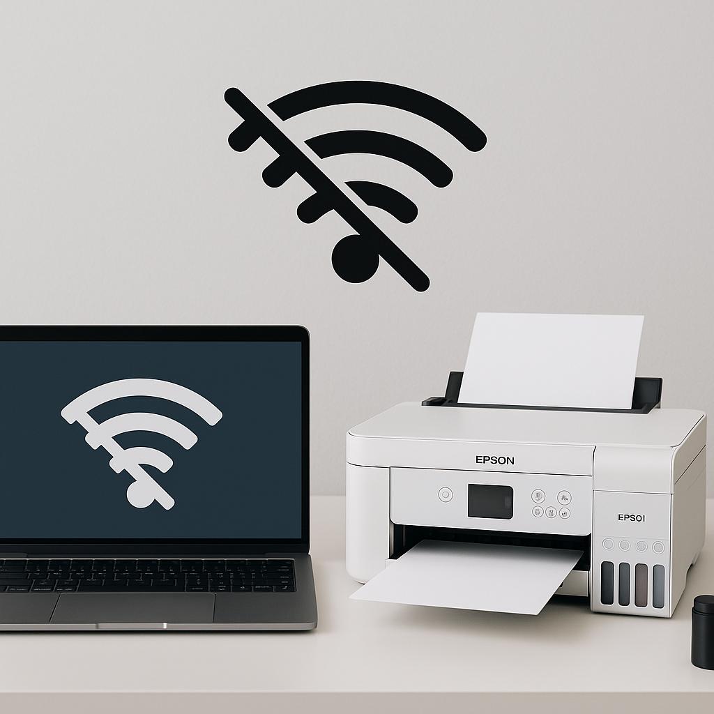 dlaczego mój komputer nie łączy się z drukarką epson?