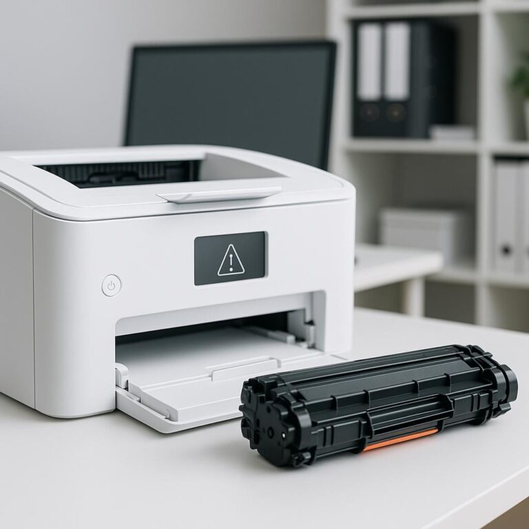dlaczego moja drukarka ciągle wyświetla komunikat o konieczności wymiany tonera?