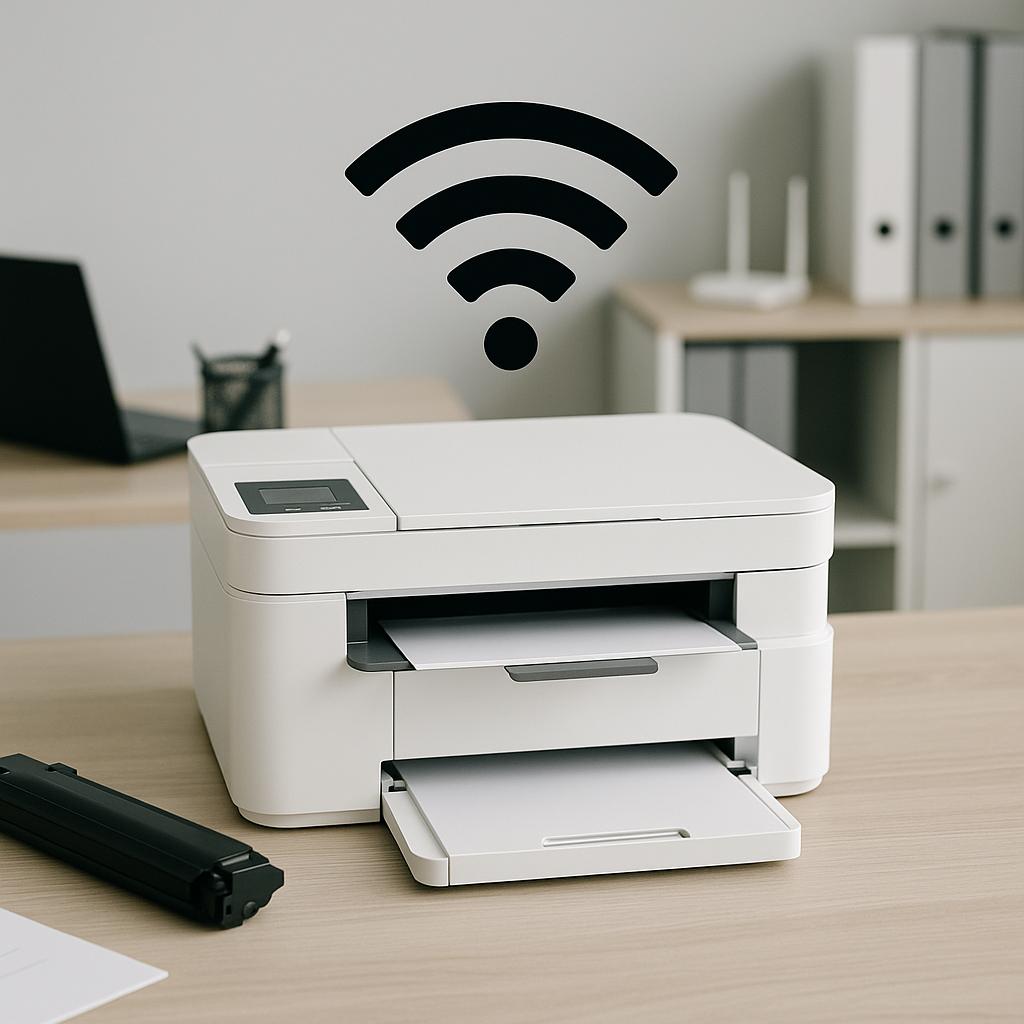 dlaczego moja drukarka hp nie wyświetla mojej sieci wi-fi?