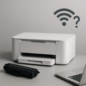 dlaczego moja drukarka nie może znaleźć mojej sieci wi-fi?