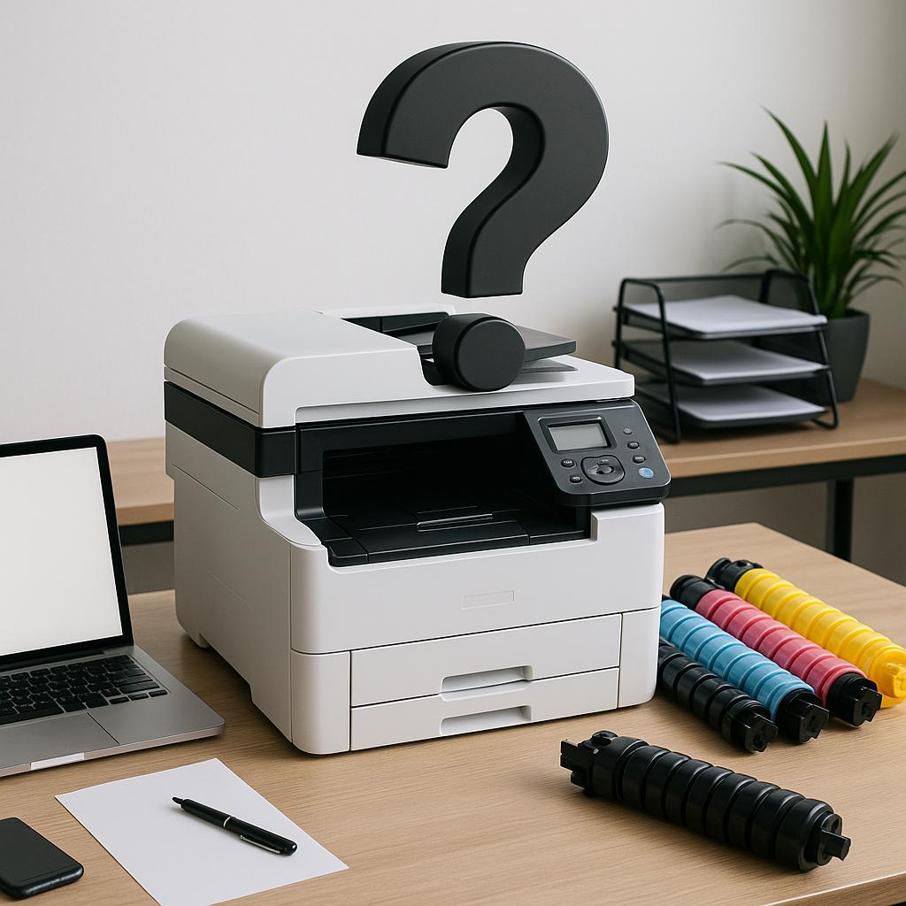 dlaczego moja drukarka ricoh nie działa?