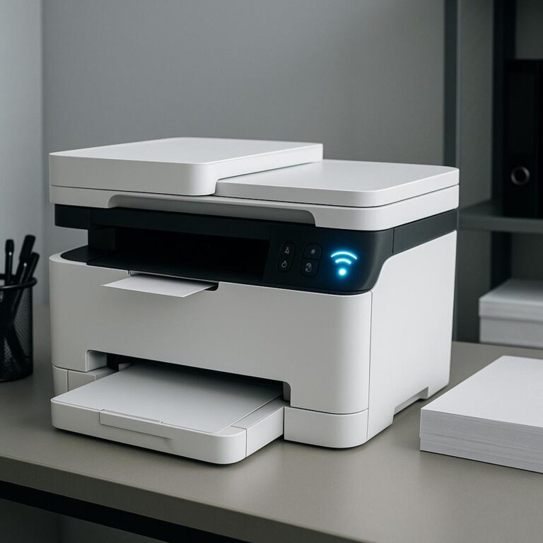 dlaczego mruga wi-fi w drukarce hp?