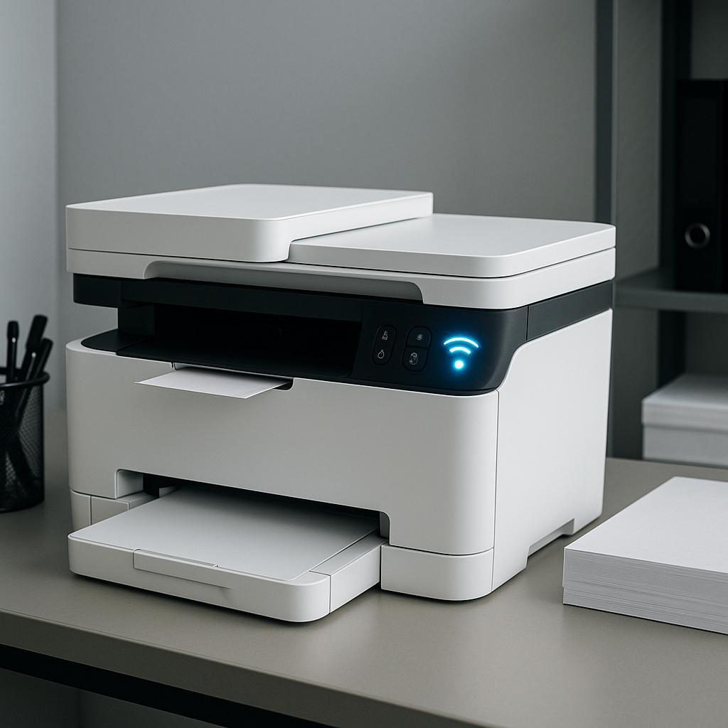 dlaczego mruga wi-fi w drukarce hp?