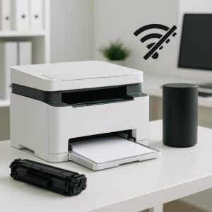 dlaczego nie mogę połączyć drukarki z wifi?