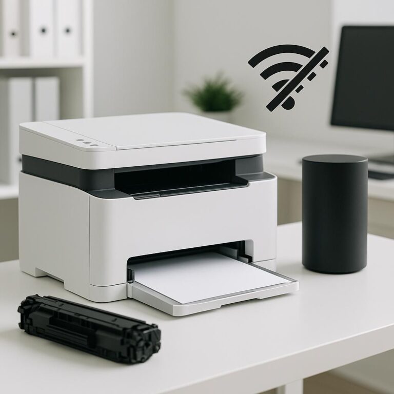 dlaczego nie mogę połączyć drukarki z wifi?