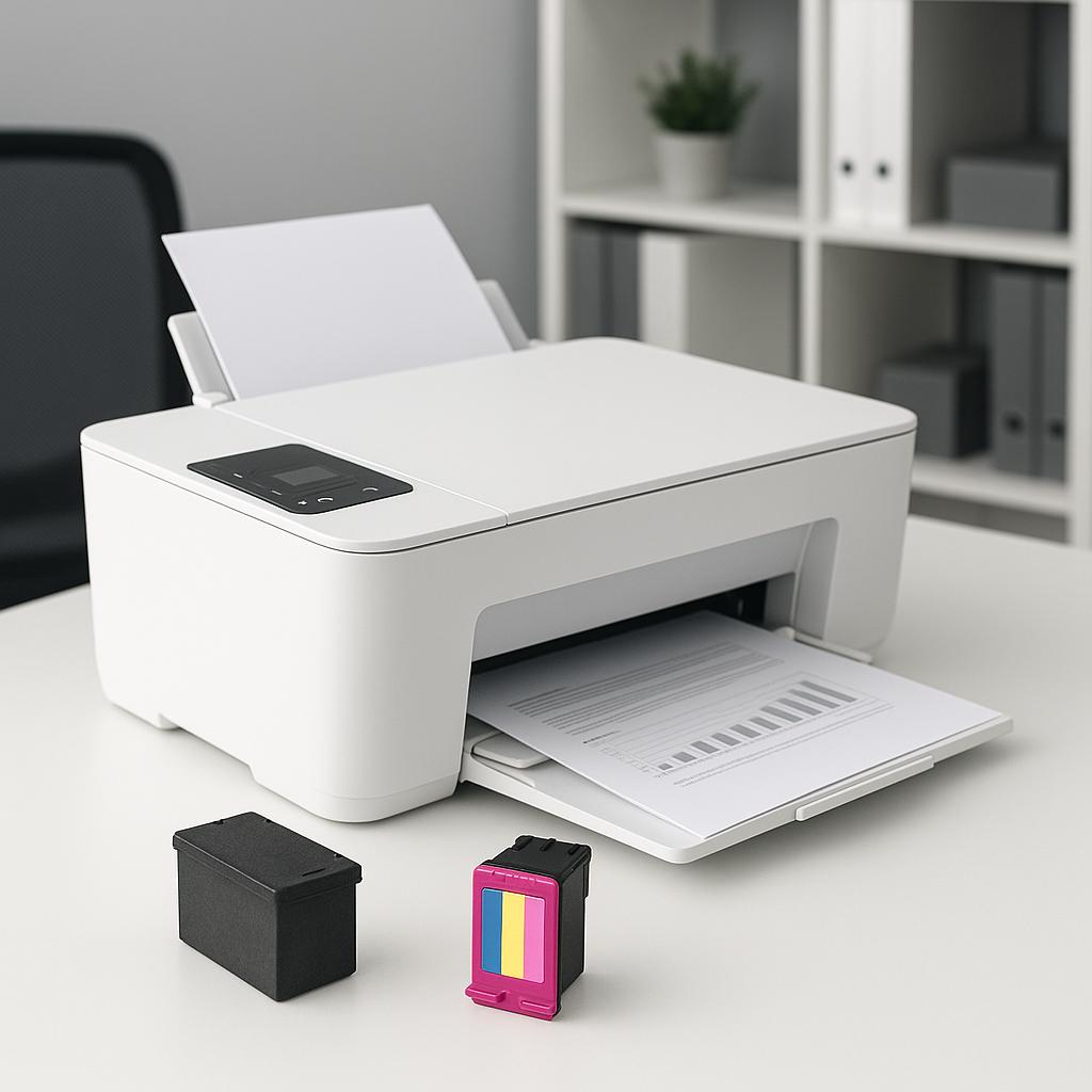 dlaczego w drukarkach hp tak szybko kończy się tusz?