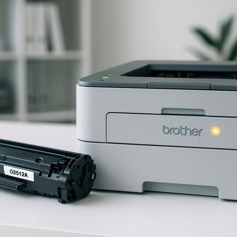 dlaczego w mojej drukarce brother miga kontrolka bębna?