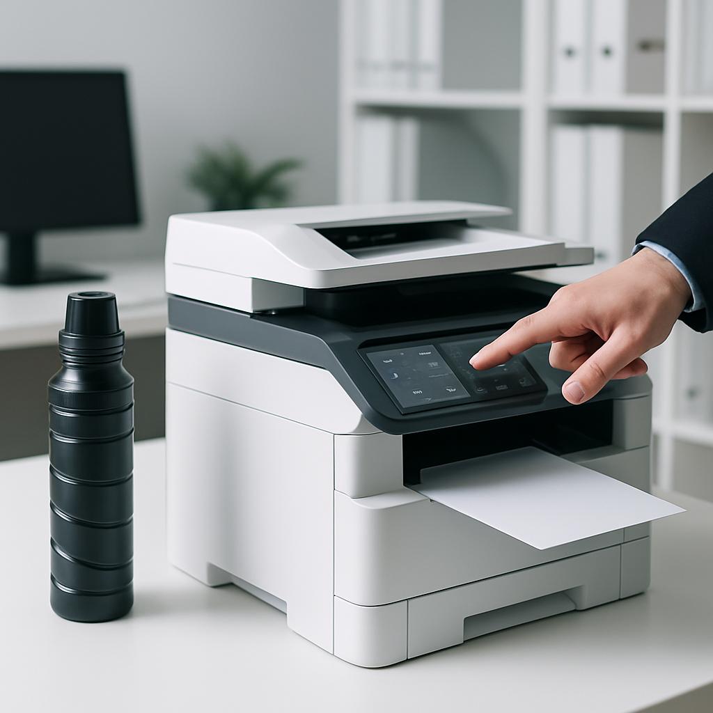 gdzie jest menu drukarki?