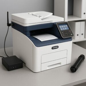 gdzie znajdę ip drukarki xerox?