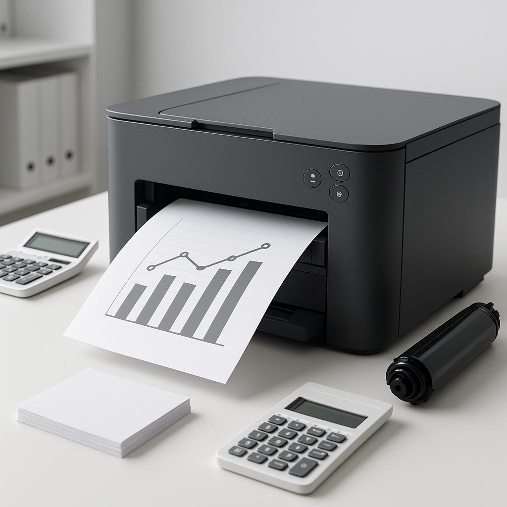 ile stron może wydrukować drukarka, zanim skończy się tusz?