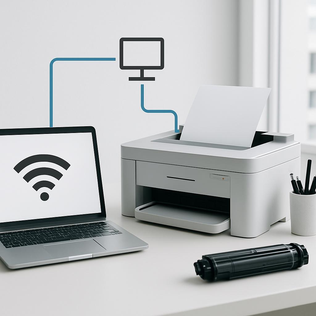 jak dodać drukarkę z sieci?