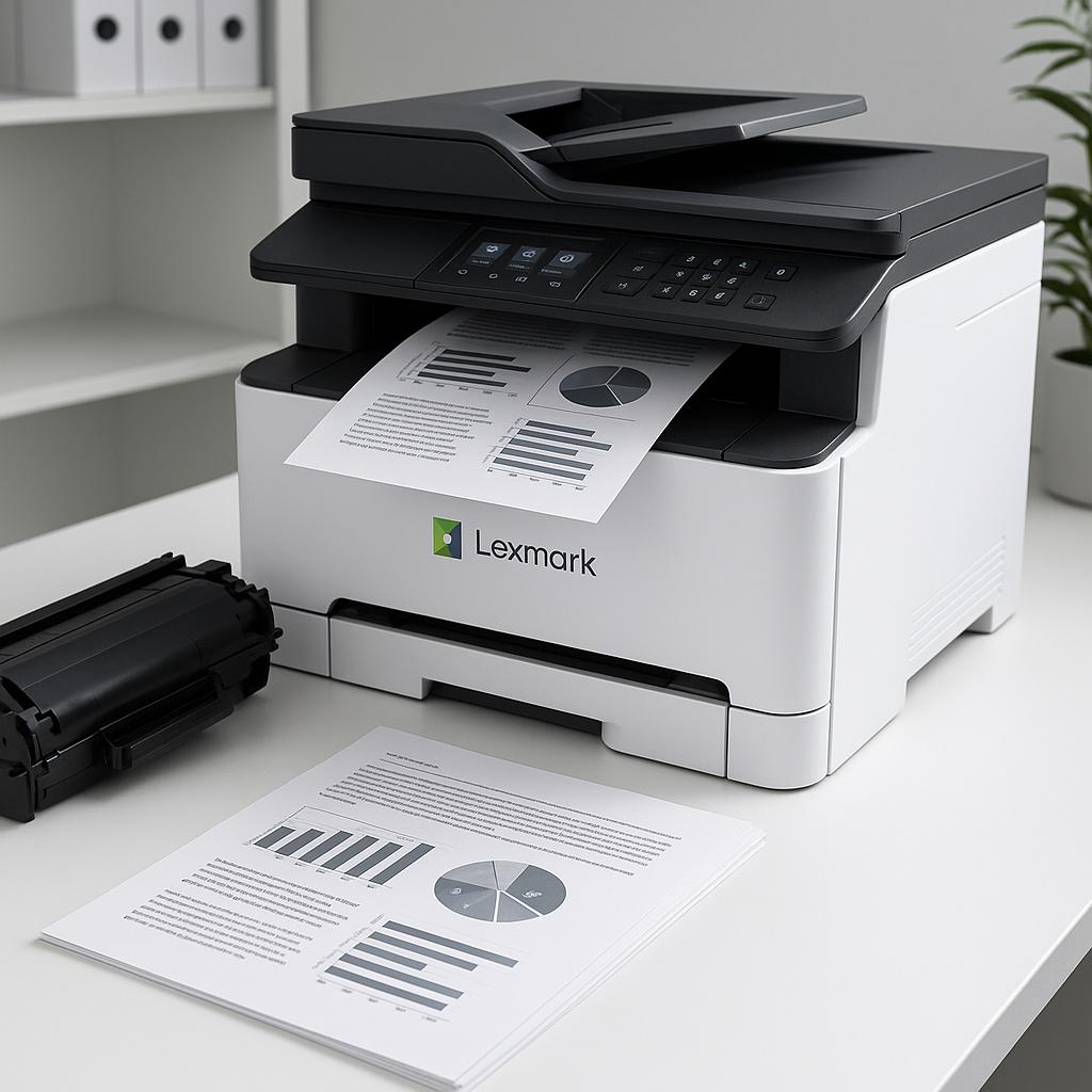 jak drukować dwustronnie lexmark?