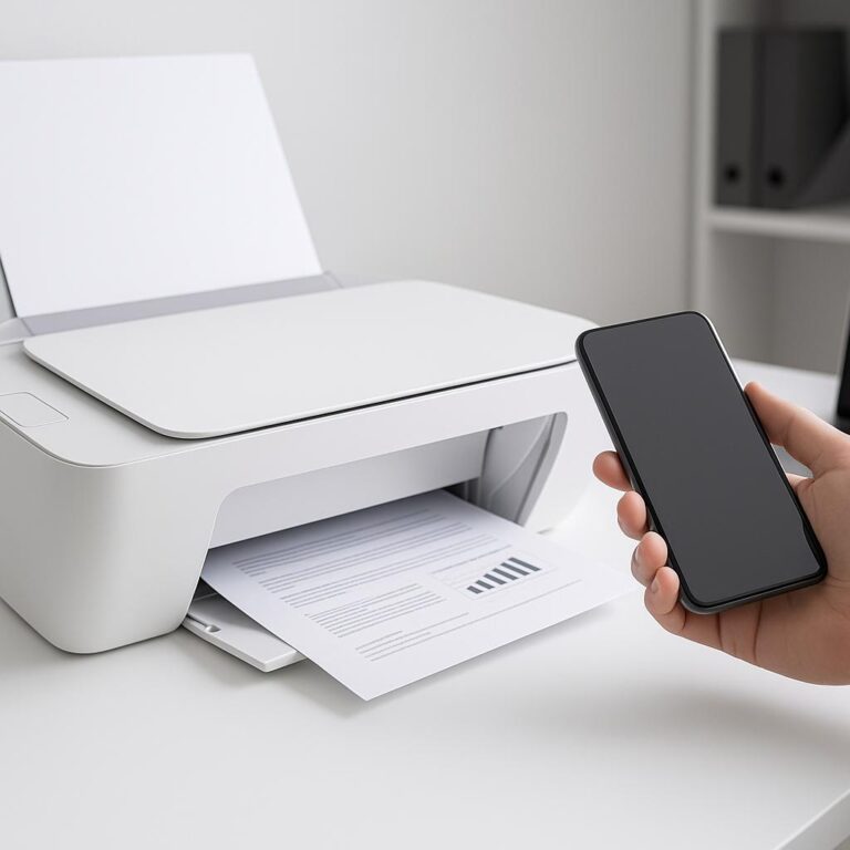 jak drukować z telefonu na drukarce bezprzewodowej?