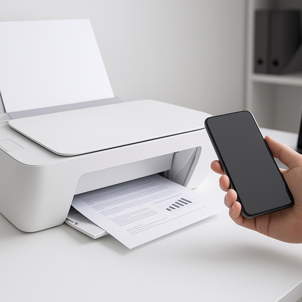 jak drukować z telefonu na drukarce bezprzewodowej?