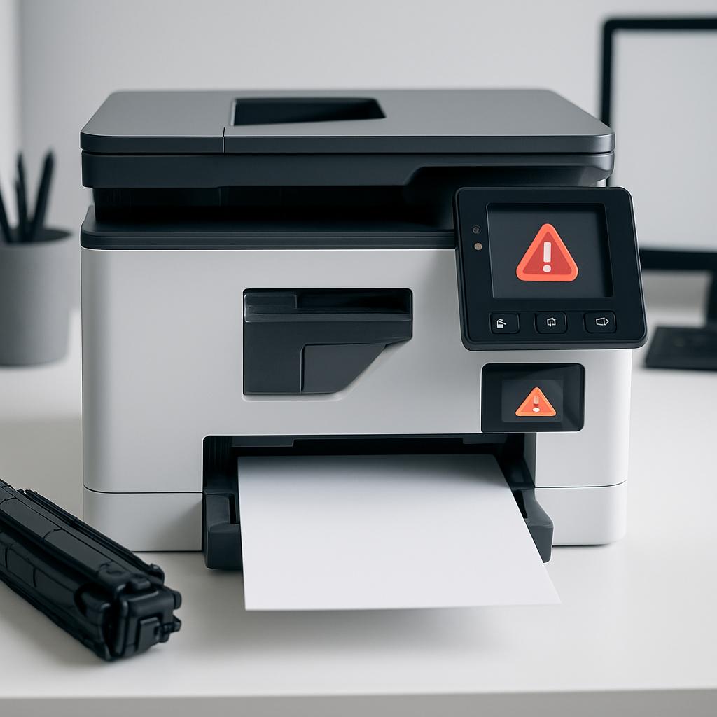 jak mogę usunąć błąd drukarki?