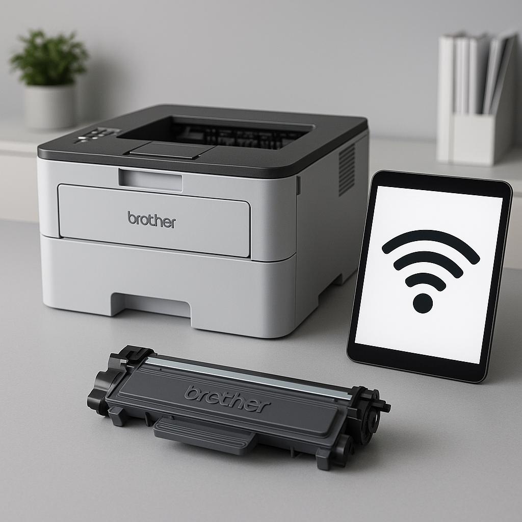 jak połączyć drukarkę brother z nową siecią wi-fi?