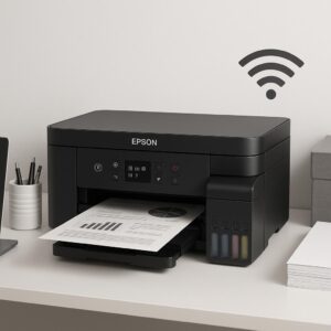 jak połączyć drukarkę epson z wifi?