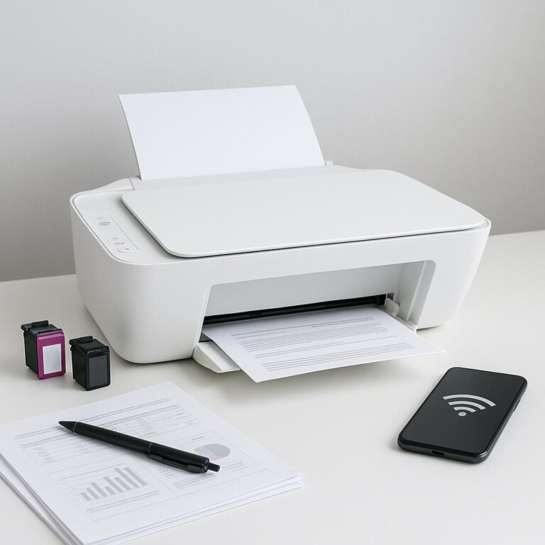 jak połączyć drukarkę hp deskjet 2700 z wi-fi?