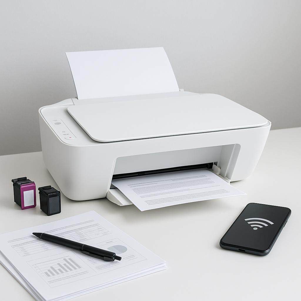 jak połączyć drukarkę hp deskjet 2700 z wi-fi?