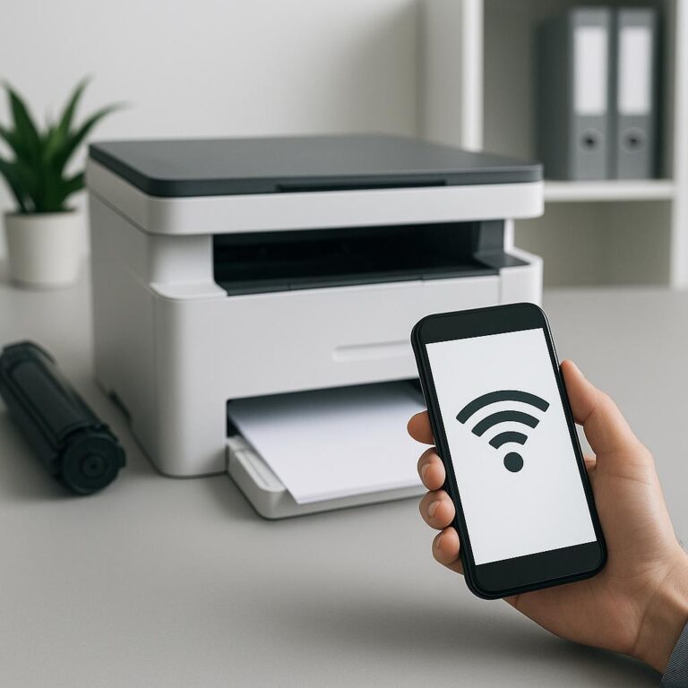 jak połączyć się z drukarka za pomocą telefonu?