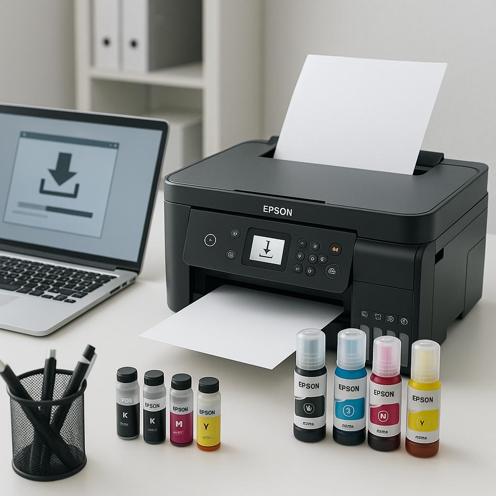 jak ponownie zainstalować oprogramowanie drukarki epson?