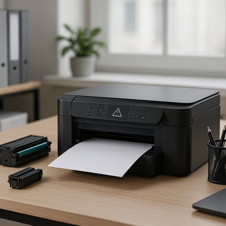 jak rozwiązać błąd drukarki epson?