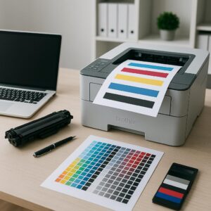 jak skalibrować drukarkę brother?