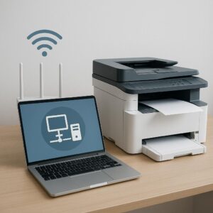 jak skonfigurować drukarkę sieciową?
