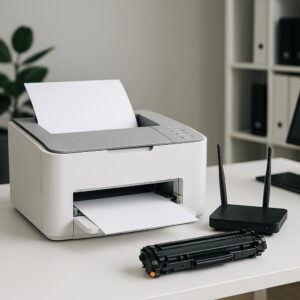 jak sprawdzić, czy drukarka jest podłączona do sieci?