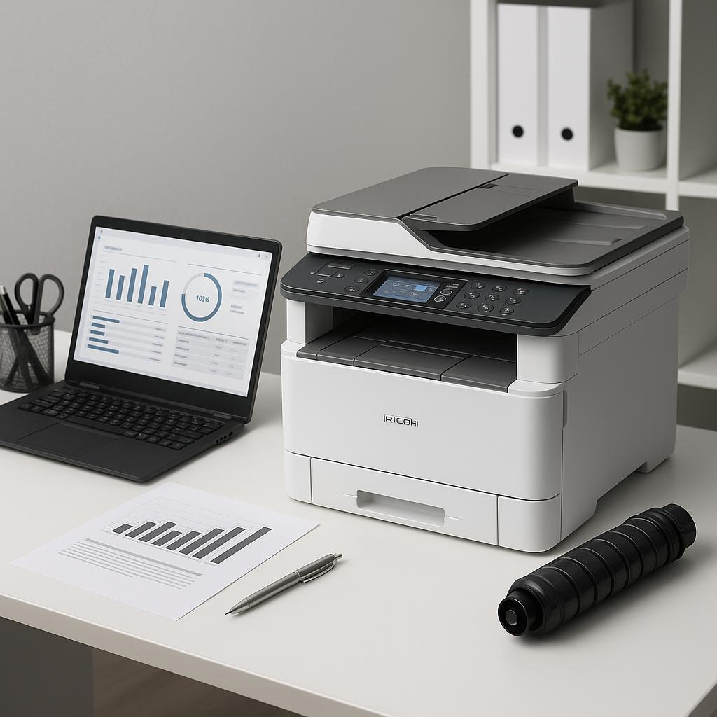 jak sprawdzić stan mojej drukarki ricoh?