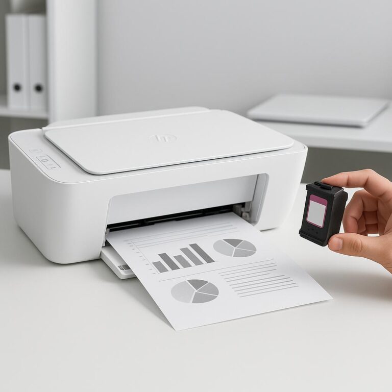 jak sprawić, aby drukarka hp rozpoznała nowy wkład atramentowy?