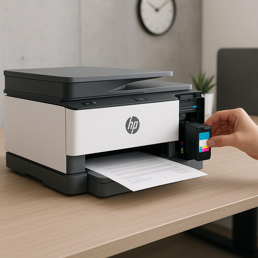 jak sprawić, by drukarka hp korzystała z tuszu innej marki?