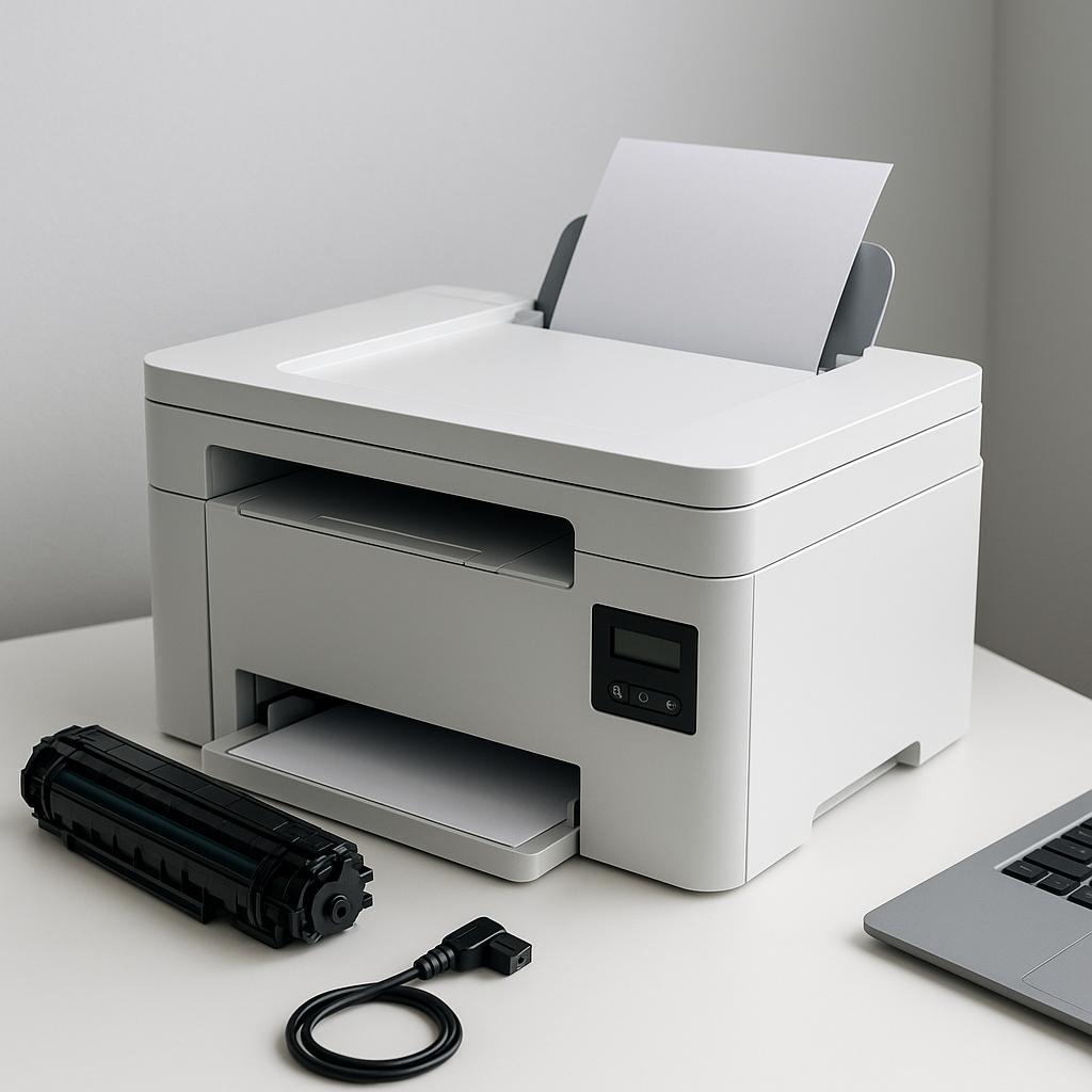 jak uruchomić drukarkę z trybu offline?