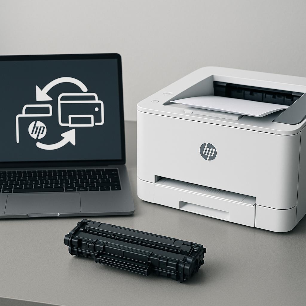 jak usunąć drukarkę hp i zainstalować ją ponownie?