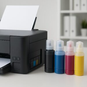 jak uzupełnić tuszę epson?