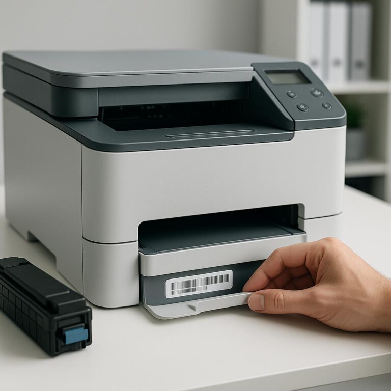 jak uzyskać numer seryjny drukarki?