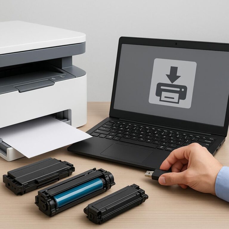 jak wgrać sterownik?