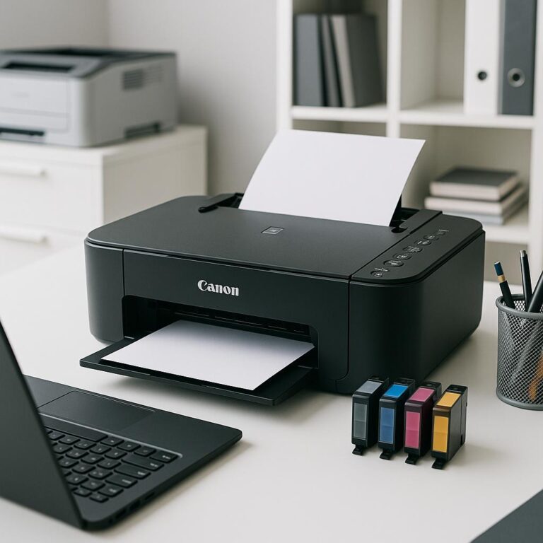 jak włączyć czyszczenie drukarki canon pixma?