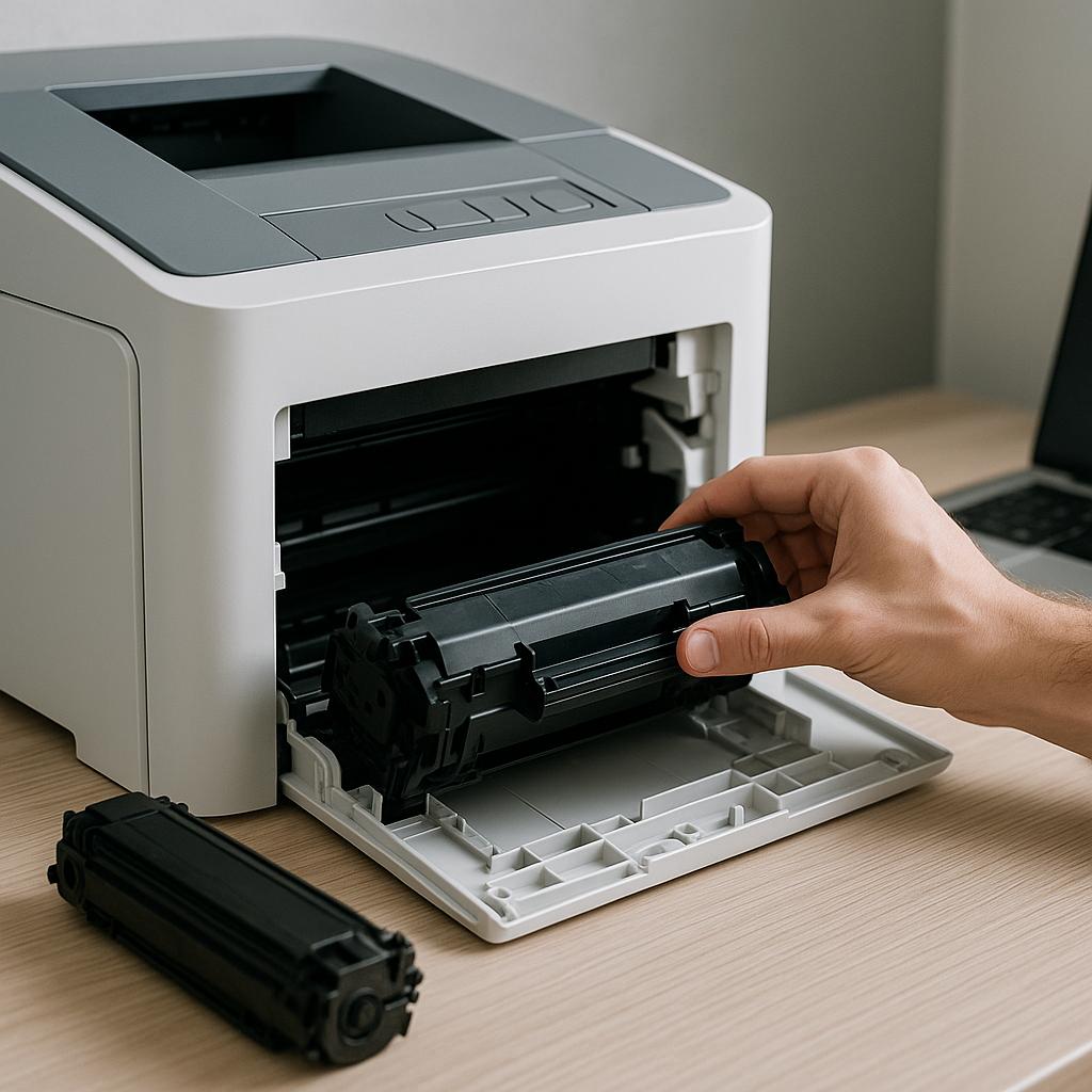 jak wyczyścić pamięć podręczną drukarki?