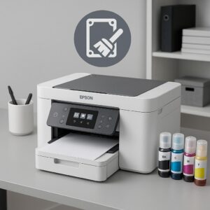 jak wyczyścić pamięć w drukarce epson?