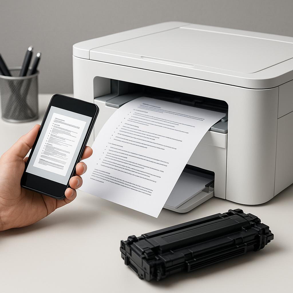 jak wydrukować dokument z telefonu na drukarkę?