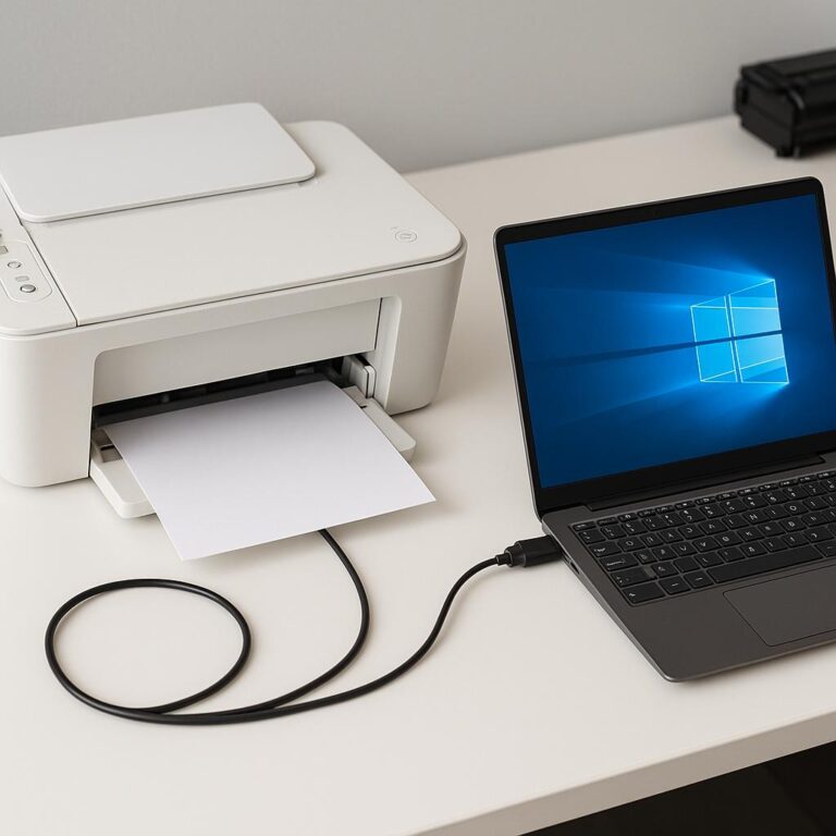 jak zainstalować starą drukarkę hp na windows 10?