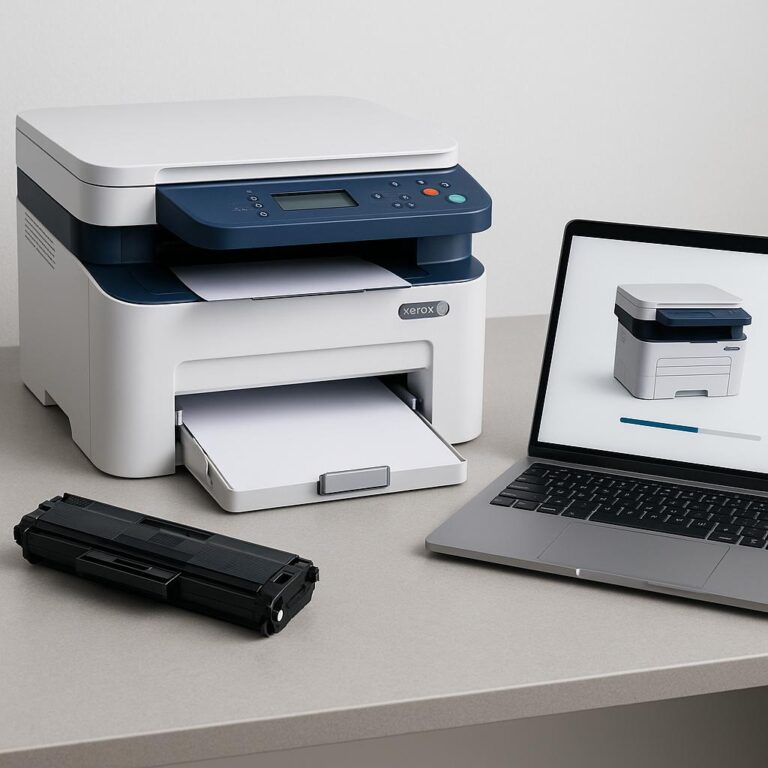 jak zainstalować sterowniki do drukarki xerox workcentre 3025?