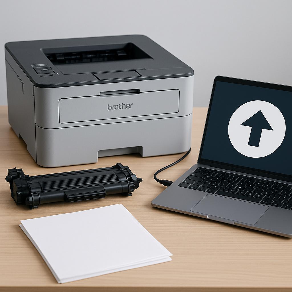 jak zaktualizować oprogramowanie drukarki brother?