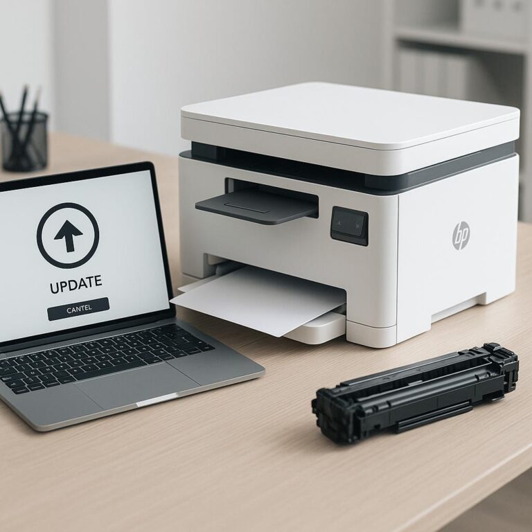 jak zaktualizować sterowniki w drukarce hp?