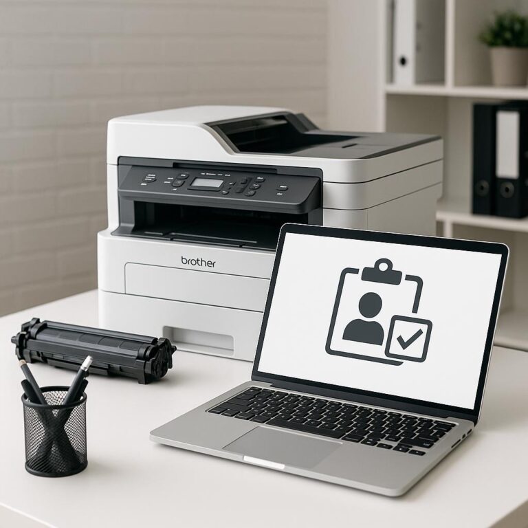 jak zarejestrować drukarkę brother?
