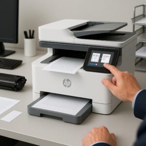 jak zmienić rozmiar drukowania hp?