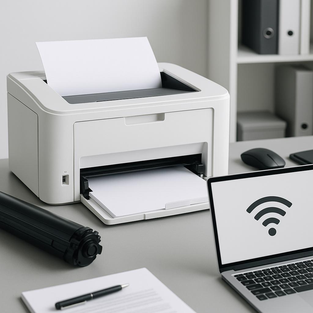 jak znaleźć drukarkę przez wi-fi?