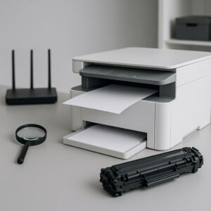 jak znaleźć drukarkę w sieci?